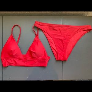 American Eagle Red Bikini!